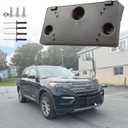 Front License Plate Frame for Ford Explorer 2020 2021 2022 2023 2024 Front Bumper License Tag Plate Holder Mounting Bracket Replace # LB5Z17A385AA FO1068182 (NOT FIT for ST & Timberline)