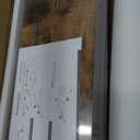 QEEIG Bathroom Floating Shelves for Wall - 15.7" Wall Mounted Shelf Over Toilet Farmhouse Home Decor Display Bookshelf Small 15.7 x 6.7 inch Set of 2, Rustic Brown (008-40BN)