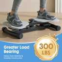 DUMOS Waist Twister Machine Exercise, Ab Twister Board, 300 lbs Capacity, Noiseless Fitness Tool for Core & Belly Fat Workout, Anti-Slip Home Gym Equipment