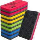 Mr. Pen- Magnetic Dry Erase Erasers, 4"x2.25", 8 Pack, Colorful Magnetic Whiteboard Erasers for White Board, Classroom, Home, Office, Back to School Supplies (Vibrant)