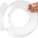 Pouring Shield for KitchenAid- Splash Guard with Removable Pouring Chute for KitchenAid 5.5-7 Quart Bowl-Lift Stand Mixer