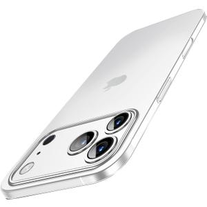 Dataroad for iPhone 17 Pro Slim Case,0.2mm Fit [Paper-Thin] Lightweight Case Matte Finish PP Back Cover Protection[Anti-Fingerprints&Yellowing],Compatible with iPhone 17 Pro 6.3Inch-Transparent White