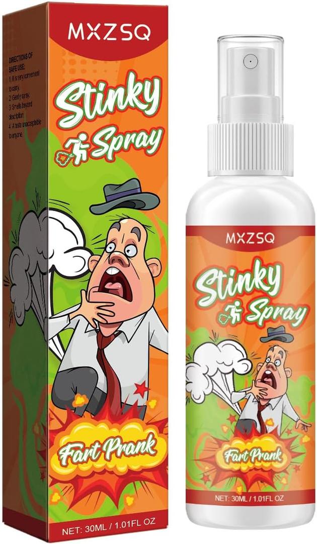 2 x Stinky Fart Prank Spray, 1.01 FL OZ, Novelty Gag Gift