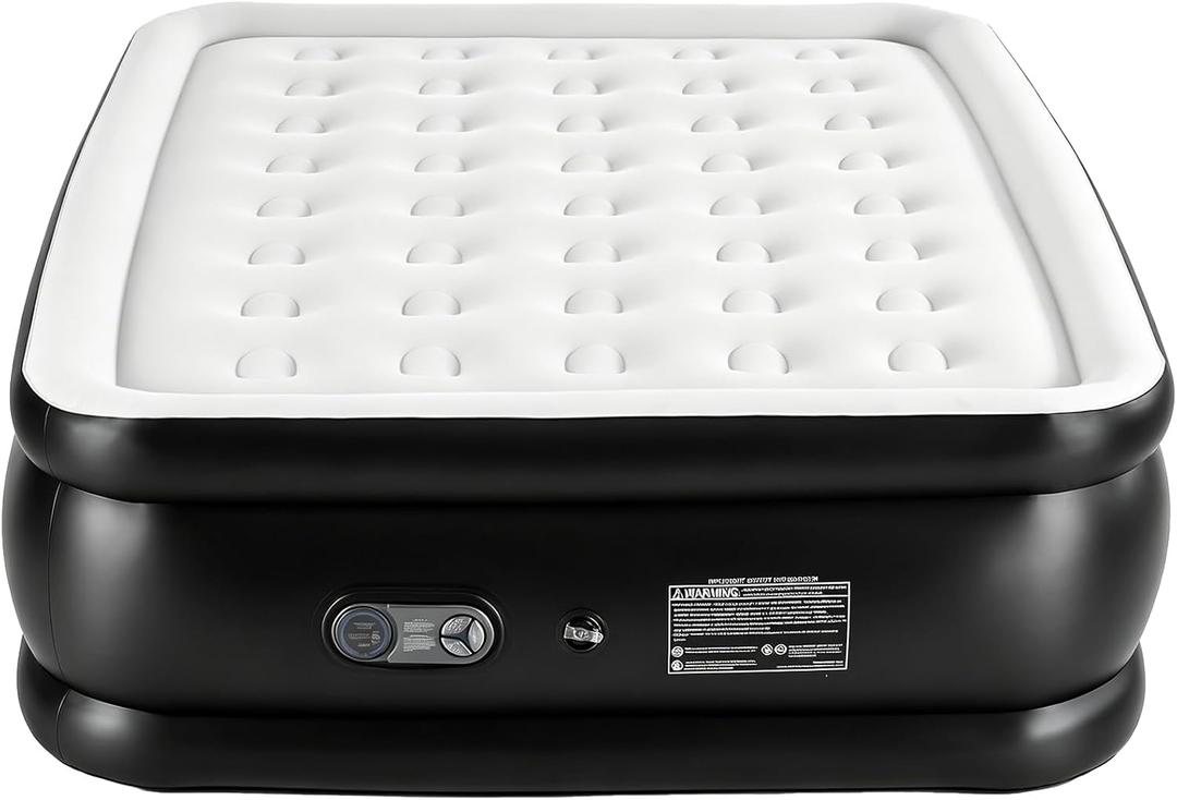 Sweetcrispy Queen Air Mattress, Blow Up Mattress, Air Bed, 16 Inch Queen
