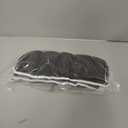 PROIRON Adjustable Ankle Weights, Leg Weights for Men, Ankle Weights 5lb Set of 2, Durable PU Leather, Ankle and Wrist Weights, 1-5 lbs Adjustable Per Ankle (Black)