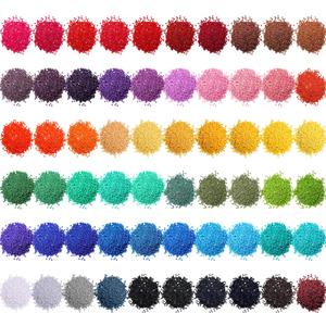 Sasylvia 300000 Pcs 60 Color Diamond Painting Beads 2.8 mm Resin Round Diamond Flat Bottom Rhinestones for DIY Handmade Craft Accessories(Classic Color)