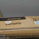ATORPOK Camping Cot for Adults with Cushion Comfortable, Tent Folding Cot for Sleeping, Lightweight Folding Bed with Carry Bag Supports 450 lbs, Large Size