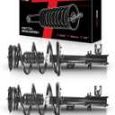 Torchbeam Front Complete Struts Shocks Assembly w/Coil Spring Replacement for 2013 Altima Sedan V6 3.5L/L4 2.5L,Nissan Altima 2014 2015 2016 2017 2018,172901/172902 2PCS Amortiguadores Delanteros