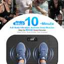 Vibration Plate Exercise Machine, 200 Speeds Whole Body Vibration Platform for Weight Loss, 330LB Capacity Fitness Plate, 4.3" Ultra-Thin Silent Shaking Board for Home Gym