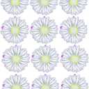 12Pcs 3inch/7.6cm Daisy Refrigerator Magnets, Large Magnets for Whiteboard, Flower Locker Magnets, Cute Magnets for Office Home Kitchen Fridge