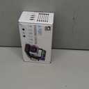 CREATIVE DESIGN 50W 6 Ports Multi Charger Station with 6 Charging Cables, USB Charging Dock for Multiple Devices, Compatible with Cellphone iPad Kindle Tablet and Other Electronic Devices (Black)