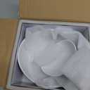 Tiered Serving Bowls Chip and Dip Serving Set with Stand, Ceramic Appetizer Serving Dishes Platters and Trays for Parties Entertaining - Checkered Kitchen Decor (2-Tier Set (Large, Medium), Black and White Pattern)