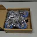 Stem Caster Wheels 2 inch Heavy Duty, Swivel Threaded Stem Mount Casters Set of 4 with American Size UNC 1/4"-20 x 1