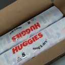 Huggies Size 8 Diapers, Snug & Dry Baby Diapers, Size 8 (46+ lbs), 96 Count (2 Packs of 48)
