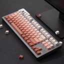 Side Printed Keycaps 134 Keys Custom Shine Through Keycaps OEM Profile Gradient Key caps Set for Cherry Mx Switches Mechanical Keyboard