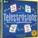 Telestrations 8 Player 2nd Edition Board Game, Award Winning Hilarious and Unpredictable Must Have Party Game with a New Look, Sketch What Your Read Then Guess What You Saw, 4-8 Players, Ages 10+