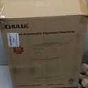 CHULUX Elite Espresso Machine 20 Bar, Compact Stainless Steel Hot and Ice Espresso Coffee Maker with Steam Wand for Americano, Latte, Cappuccino & Home Barista Brewing, Sliver