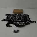 Elastic Cargo Net for SUV, Net Stretchable 31.2" x 24" Stretch to 62.4" x 48", Rear Trunk Bed Netting Cover, Fixing Hooks D-Rings Luggage Cover