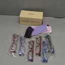 Gaoye 2.25 Reading Glasses for Women, 6 pack Fashion Readers for Women Spring Hinge Eye Glasses, Blue Light Reading Glasses (*C1 Mix Color)