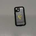 Protebox for iPhone 13 Mini Waterproof Case with Builtin Screen Protector, Shockproof Dustproof Full Body Protective IP68 Waterproof Phone Case for iPhone 13 Mini 5.4 inch (Black/Clear)