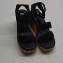 SM NEW YORK Womens Bandi Ankle Strap Cork Wedge Sandals 7.5
