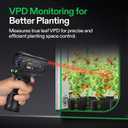 VIVOSUN VPD Thermometer, Handheld Environmental Monitor, Precision Infrared Laser Thermometer Gun with Adjustable Emissivity, Leaf VPD and Temperature Monitoring for Plants, Grow Tents, HVAC