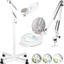 Drive Medical TR39E-SV Lightweight Folding Transport Wheelchair with Swing-Away Footrest, Silver