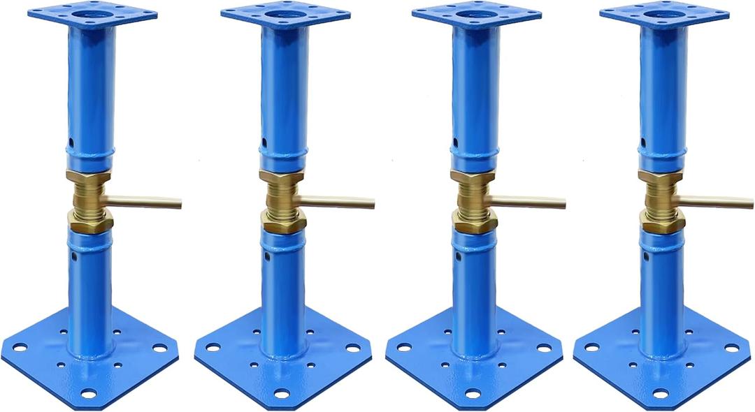 Adjustable House Jacks for Leveling - Carbon Steel Floor Jack, 11.5-20inch