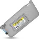 Left Driver Side Sun Visor for Honda Accord 2008 2009 2010 2011 2012 2013 2014 2015 2016 2017, Replacement Assembly 83280-TA5-A71ZA 83280-TA5-A51ZA (Gray)