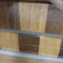 Floating Shelves for Wall, 24 Inch Solid Wood Checkered Wall Shelves, 24inch, 2Packs