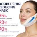 STYLIA V Line Lifting Collagen Face Mask - Lift, Firm & Contour Jawline - Double Chin Strap with Hyaluronic Acid & Aloe Vera - Hydrating Neck & Face Tightening Mask - Chin Strap for Sleeping - 20PC