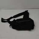 Multipurpose Sling Fishing Tackle Bag Waist Pack Tactical Chest Bag Admin Pouch Fishing Fanny Pack and Tackle Storage Hip Bag Cross Body Sling Pack Black