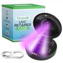 Tilcare UVC Retainer Case for Invisalign Dental Aligner with UV Light for Aligners, Retainers, Mouth Guard, Whitening Trays  Remove Odors