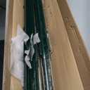 Thealyn 3ft Fence Posts, Pack of 10 - Sturdy Metal U-Posts & Step-in Stakes, No Digging Poles for Garden Wire Fencing and Yard Signs (Fits 2-ft Fence Mesh)