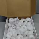 Homemory 40 Pack 3” Flameless Led Floating Candles, 200 Hour White Battery Operate Waterproof Tealights for Cylinder Vases, Centerpieces at Wedding Decor, Party, Pool