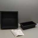 Zigzag Easy Installation Waterproof Double Recessed Shower Shelves Niche, ABS Plastics Bathroom Shower Niche 16  24 Inches for Shampoo, Soap and Foot Rest