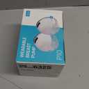 Paruu P10 Hands Free Breast Pump Wearable, 338mmHg Strong Suction, Low Noise, 4 Modes & 9 Levels, Electric Breast Pump Portable, Smart Display, 19/21/24/28mm Insert/Flange, 2 Pack (White)