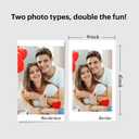 KODAK Dock Plus 4x6'' Photo Printer, 50 Sheets, Docking & Bluetooth Smartphone Printer for iPhone & Android, Instant Color Prints, 4PASS Dye Sublimation