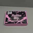 AISI HAIR Long Wavy Dark Brown with Blonde Highlight Lace Hairline Wigs for WomenMiddle Part Synthetic Heat Resistant Wig for Daily Party-26 Inch