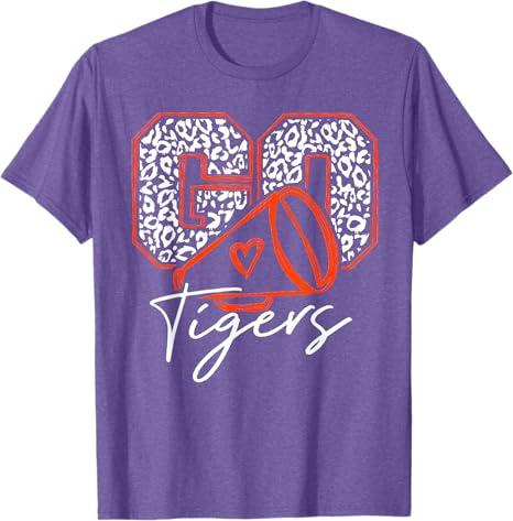Go Cheer Tigers Football T-Shirt XL