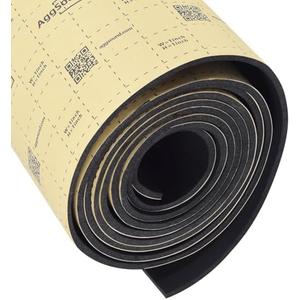 AggSound Roll Pack Sound Deadener for Cars-Auto Closed Cell Foam Noise Deadening Material-Heat Shield Insulation Dampening Mat, 157mil 6sqft