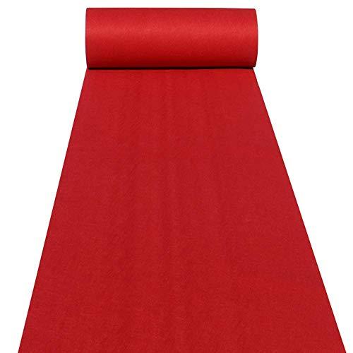 Red Runner Carpet Rugs for Step and Repeat Display, Ceremony Parties and Events Indoor or Outdoor Decoration 31.5 Inch Wide Red Runner Carpet Rugs for Step and Repeat Display, Ceremony Parties and Events Indoor or Outdoor Decoration 31.5 Inch Wide
