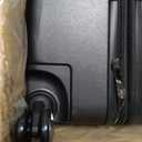 Travelpro Platinum Elite Hardside Expandable Checked Luggage, 8 Wheel Spinner, TSA Lock, Hard Shell Polycarbonate Suitcase, Shadow Black, Checked Medium 25-Inch