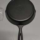 Lodge Seasoned Cast Iron Skillet 10.25 Inches - PFAS-Free, Non-Toxic Cookware - Use with an Oven, Stove, Grill, or Campfire - Naturally Non-Stick & Oven Safe