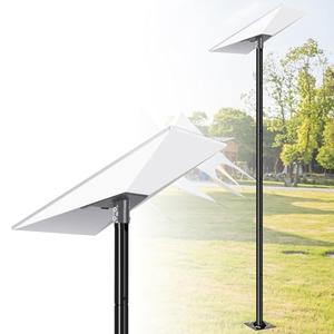 10FT Gen 3 Starlink Pole Mount, Starlink Mount with Pipe Adapter, Starlink Ground Pole Mounting Kit