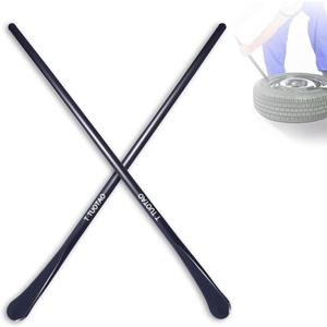2 PCS 33220 Tire Mt and Demount Spoon | 30 in x 4/5 in, Tire Iron Set Tire Changing Removal Tool for Cars/Trucks/Taxi/Tractor/Bus
