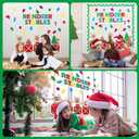 2 x Christmas Bulletin Board Decorations Christmas Reindeer Stables Classroom Door Decorations Winter Bulletin Board Decorations Reindeer Stables Cutouts Holiday Party Supplies