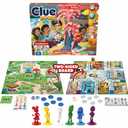 Hasbro Gaming Clue Junior Board Game | 2-Sided Gameboard, 2 Games in 1 | 2 to 6 Players | Mystery Games for Kids | Back to School Gifts | Classroom Preschool Games | Ages 4+