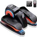 Under Desk Elliptical Machine, Electric Elliptical Leg Exerciser for Seniors with 12 Adjustable, Portable Quiet Elliptical Exercise Machine, Seated Pedal Exerciser with Remote Control