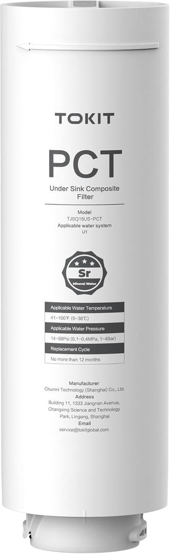 TOKIT U1 PCT Replacement Water Filter
